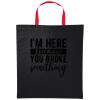 Varsity cotton shopper short handle Thumbnail